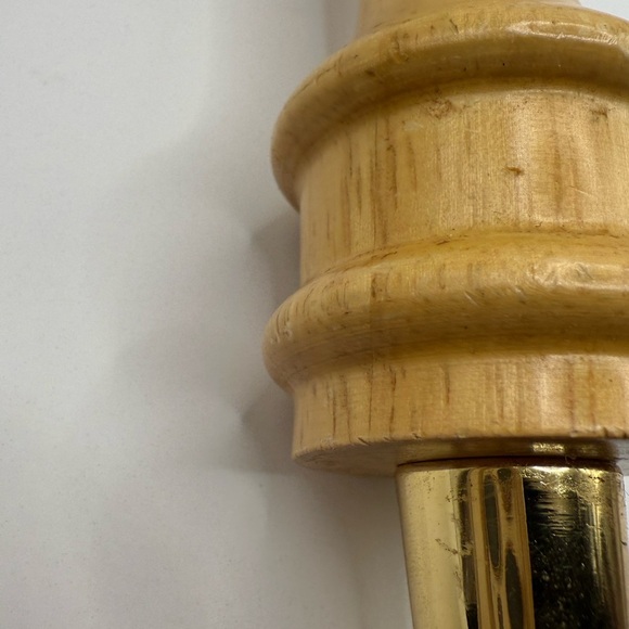 Amber Weizen Ale Tap Handle with Natural Wood Finish - Picture 8 of 9